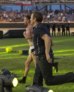 He did WHAT?! 😱 Anders Thomsen won his first Grand Prix at the 2022 #GorzowSGP event and celebrated by riding around in his underpants 😂 #SGP | FIM Speedway Grand Prix