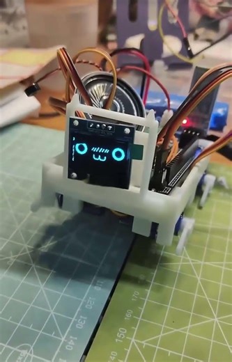 Mini robot with arduino uno #motor #arduino #fan #3dprinting #projects #robotkit