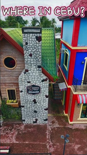 You found a fairytale in Cebu with red brick road and mountain peaks