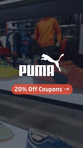 Enjoy up to 20% off on PUMA items with these special 2025 coupon...