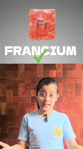 Why Francium Is Nearly Impossible to Find | Most Expensive Element 💸#shorts #dhruvrathee #viral