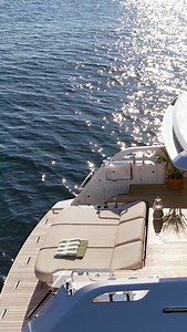 Turn your gaze to the horizon with the Fly 62, where innovation meets the sea. The reimagined Beach Cockpit creates a seamless connection to the water, transforming the flybridge experience. Dine facing the waves, relax in the shade, or bask in the sun. Interiors by Fabio Fantolino and exteriors by Alberto Mancini harmoniously blend elegance and functionality in every detail. Discover her at Boot Düsseldorf. | Azimut Yachts