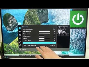 How to enable HDR tone mapping on SAMSUNG ViewFinity S7