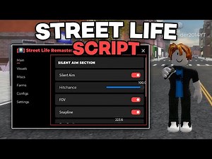 [FREE] Street Life Remastered Script | Silent Aim, Aimbot, Hitbox Extender, ESP | ALL EXECUTORS