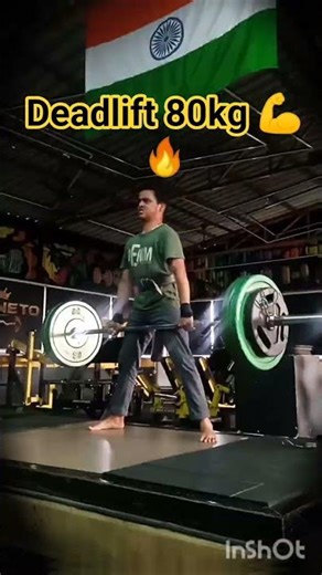 Deadlift 80kg #shorts#deadlift#discipline#workout#backworkout#motivation#consistency