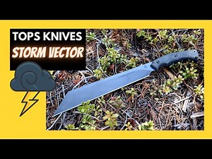 Storm Vector Viking Machete by TOPS KNIVES