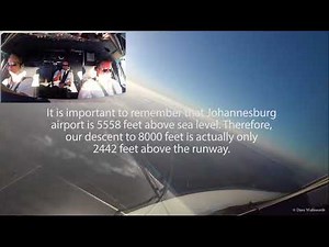 What landing the world's biggest passenger plane looks like – a view from the cockpit