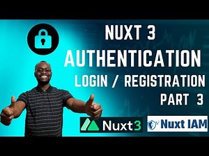 Nuxt 3 Authentication - Login / Registration - Part 3