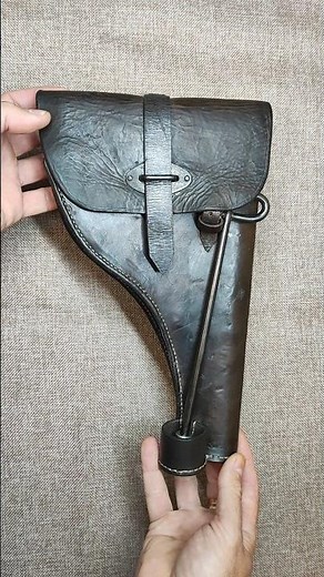 The Immaculate Restoration of an 85-Year-Old Leather Holster