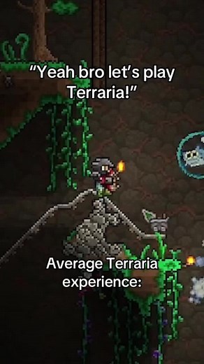 Terraria is a land of adventure where every block tells a story.Dig deep, fight powerful enemies, and build the world you imagine. From lush forests to fiery underworlds, every biome holds mysteries waiting to be uncovered. Gather resources, craft unique weapons, and face legendary bosses as you shape your own journey. In Terraria, the world is yours to explore, create, and conquer. 🌱⚒️ #Terraria #TerrariaOfficial #TerrariaCommunity #TerrariaBuilds #TerrariaAdventure