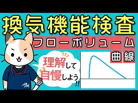 換気機能検査パート２ フローボリューム曲線 ～グラフの意味／拘束性・閉塞性・上気道閉塞のグラフの特徴など～