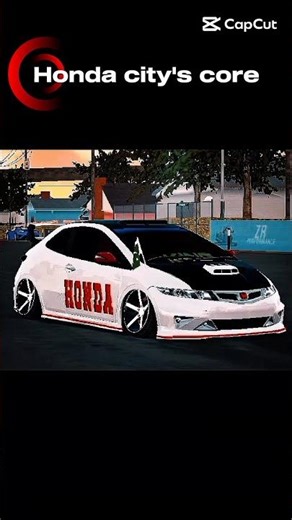 Honda city's core full modified attractive car.
