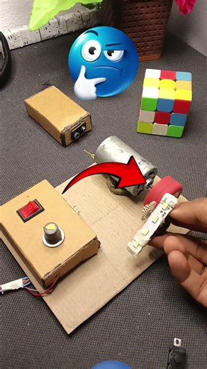 12 volt Dc Motor Diffrence Between 5 Volt Dc motor #shorts