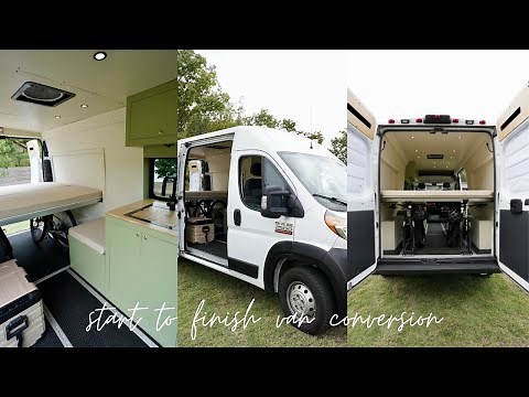 Start to Finish Ram Promaster 2500 Van Conversion