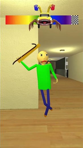 Player Poppy Playtime vs Baldi GMod