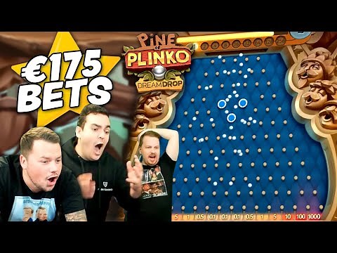 Our BIGGEST WIN ever on Plinko 😲€175 BET😲