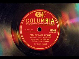 The Three Flames - Open the Door, Richard (1947 Music Video) | #14 R&B Song