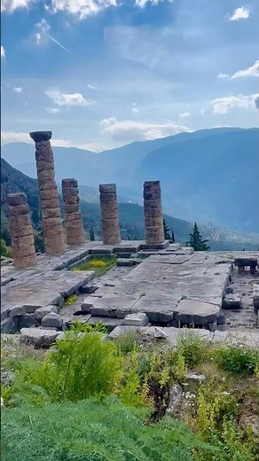 Delphi Greece - the Oracle and ancient sacred space. #greece #greekmythology #greekhistory