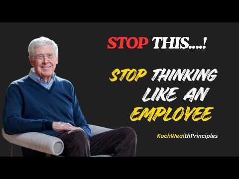 Charles Koch: Stop Selling Your Efforts And Time. (Jobs Trap)#economy #money #enterpreneur