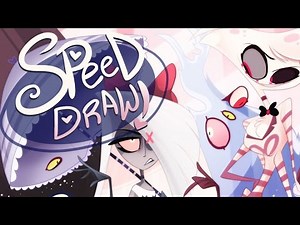 SPEED DRAW- Frenemies (Hazbin Hotel)- Vivziepop