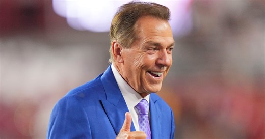 WATCH: Nick Saban blows out candles on his 74th birthday, surrounded with family