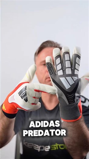 Adidas Predator GL Pro vs Hybrid Strap – What’s the Difference? 🧤#shorts #goalkeeper #gloves #gk