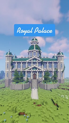 Minecraft Royal Palace Build Tutorial