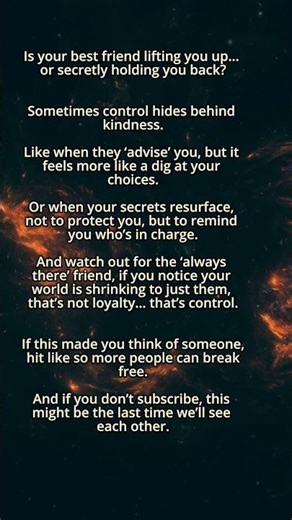 Friendship or Control? Hidden Signs Your Friend is Manipulating You