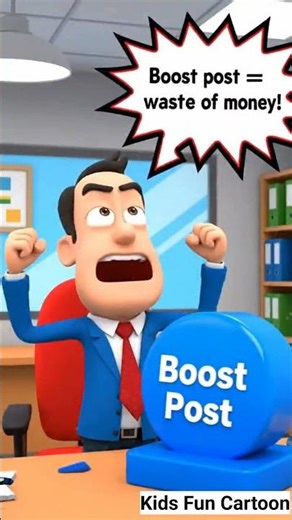 Cartoon Style Facebook Ads Manager Tutorial | Business Page Setup & Social Media Marketing Bangla