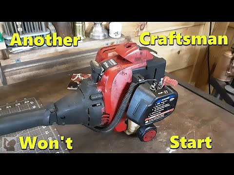 Craftsman Weed Eater Won't Start - Diagnose & Repair DIY
