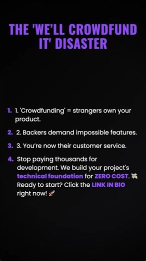 The 'We’ll Crowdfund It' Disaster #ad (Verify Info)