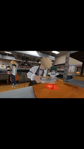 Animated Kitchen Adventures with Chef Characters