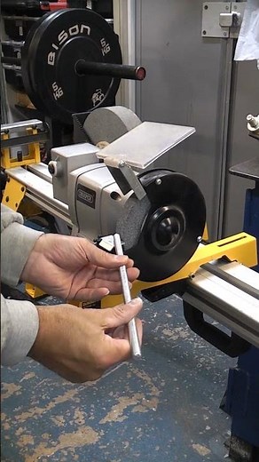 How to cut threaded bar | cut studs #shorts