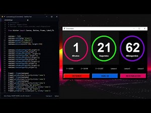 Cronometro en Python usando Tkinter - GUI
