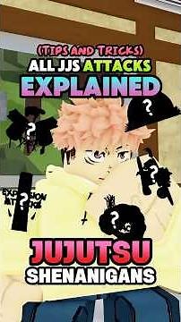 JJS All Attacks Type (Jujutsu Shenanigans) #jujutsushenanigans #jjs #roblox
