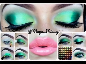 Green Eye Makeup Tutorial