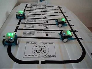 Robot Mbot avec Mblock Projet AGV
