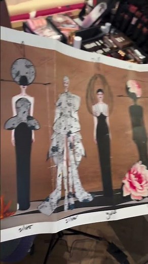 Behind The Scenes of a Harris Reed Fashion Show