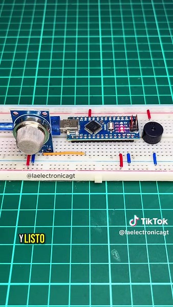 Detector de Humo 💨 | Circuito Simple | #LaElectronicaGT #ElectronicaBasica #SensorDeHumo #DetectorDeHumo