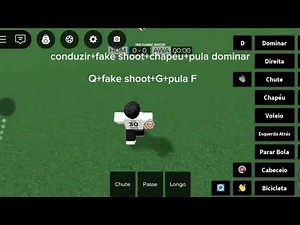 ensinando skills tcs futebol clássico roblox (walison)👍 celular e pc