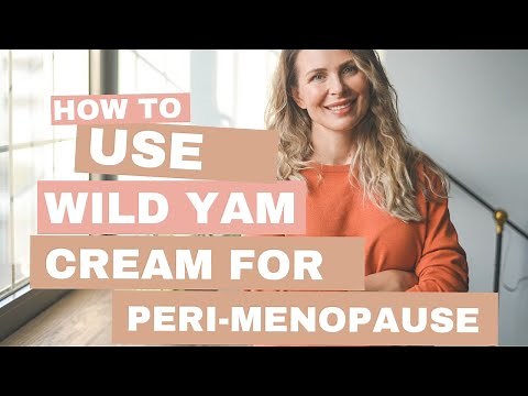How To Use Wild Yam Cream For Peri-Menopause & Post-Menopause
