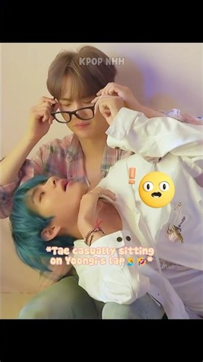 Taehyung Relaxing On The Members' Laps And Their Reactions 😂🤣 #shorts #bts #taehyung