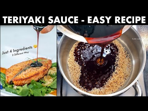 How to Make Teriyaki Sauce | Easy Teriyaki Sauce Recipe | Homemade Sushi Sauce