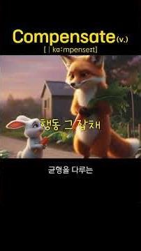 A wordventure - [Compensate] 보상속에 숨어있는 조금은 냉정한 현실. #exploringmeaning #영어공부 #영어단어 #learnenglish