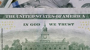 US Paper Currency features In God We Trust, highlighting its significance in American culture