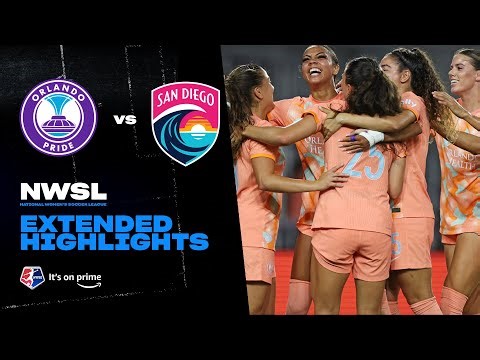 Orlando Pride vs. San Diego Wave FC | NWSL Extended Highlights | 4/19/24 | Prime Video