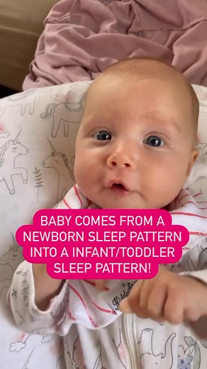 Around 16 to 18 weeks, your baby’s sleep patterns permanently mature. They shift from newborn sleep (just light deep stages) into a full infant/toddler pattern — which means lighter sleep, more frequent cycles, and way less deep sleep than before. This transition can feel really rough. More wakings, short naps, false starts, early mornings… all totally normal during this developmental leap. Hang in there. It will get better. 🤍 If you want my free 4 Month Regression Guide with step-by-step help,