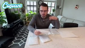 Cosowe Rain Ponchos Disposable for Adults Women, Clear Family Pack Raincoats with Hood Sleeves for Disney Travel