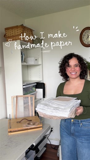 Handmade Paper Tutorial: Recycling & Cottagecore Art