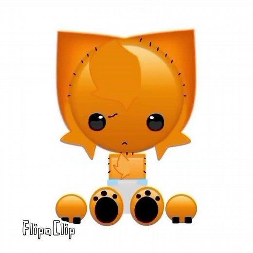{Today I Took Care of a Little Baby Orange Cat Emoji #emojicatcare^^!!!}